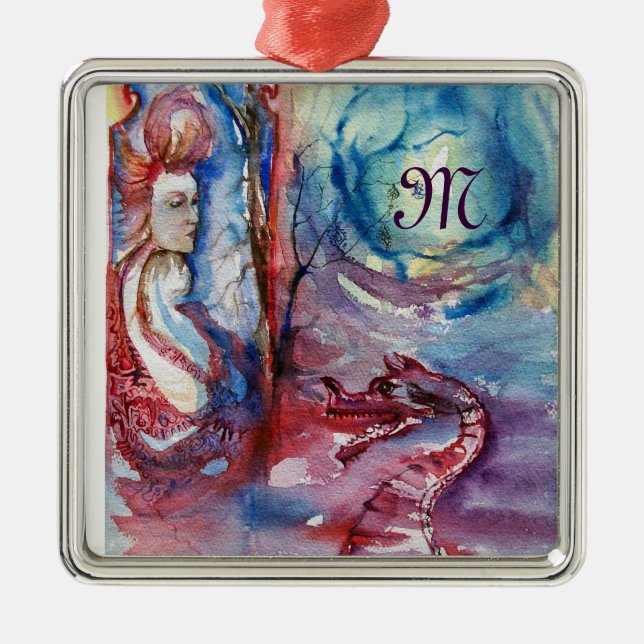 Adorno Metálico Monograma de MORGANA (Frente)