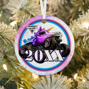 Adorno Metálico Monster Jam Chispa Smash