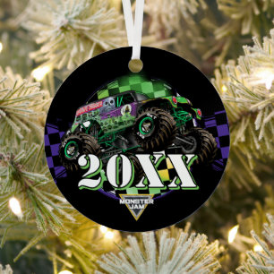 Adorno Metálico Monster Jam Grave Digger