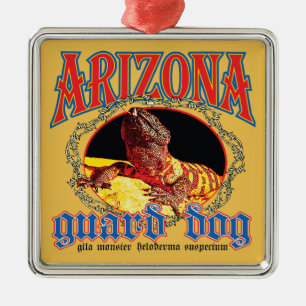 Adorno Metálico Monstruo de Gila de Arizona