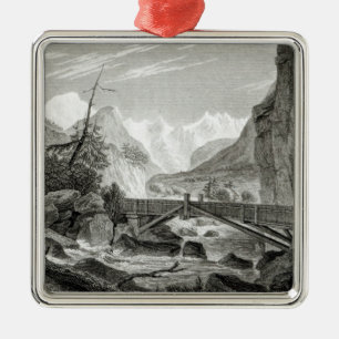 Adorno Metálico Mont Blanc de los baños de St. Desiderio