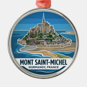 Adorno Metálico Mont Saint-Michel Francia