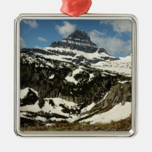Adorno Metálico Montaña Reynolds desde Logan Pass en Glacier Park