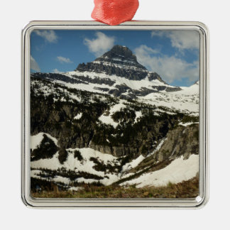 Adorno Metálico Montaña Reynolds desde Logan Pass en Glacier Park