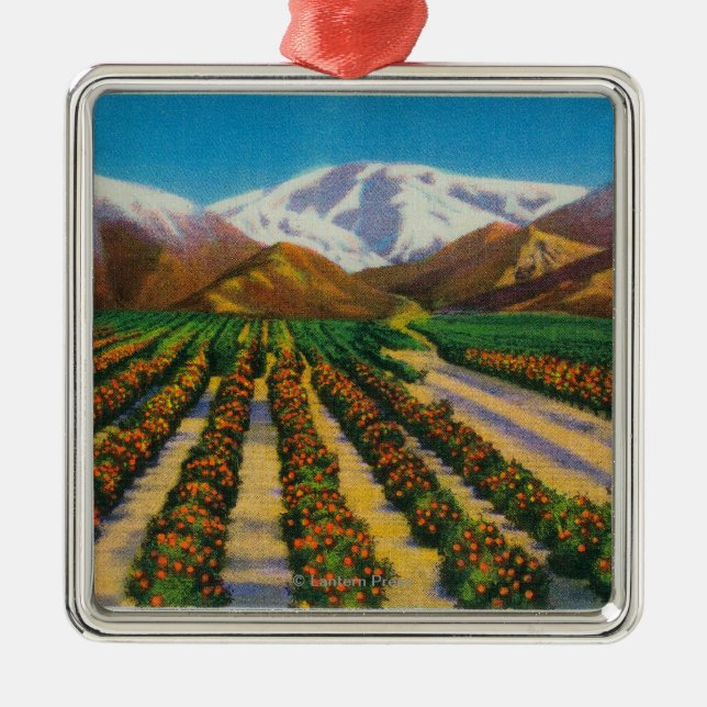 Adorno Metálico Montaña vieja de Baldy de las arboledas (Frente)