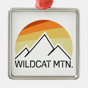 Adorno Metálico Montaña Wildcat New Hampshire Retro