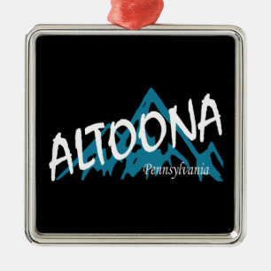 Adorno Metálico Montañas Altoona Pennsylvania