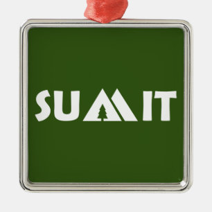 Adorno Metálico Montañas cumbre