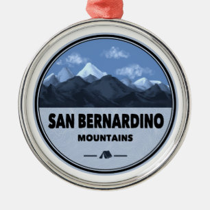 Adorno Metálico Montañas de San Bernardino Camping California