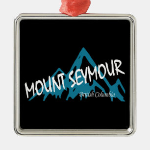 Adorno Metálico Montañas Mount Seymour