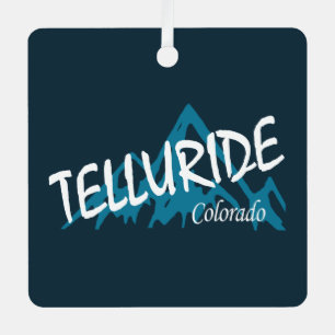 Adorno Metálico Montañas Telluride Colorado