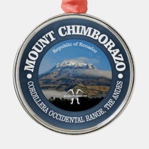 Adorno Metálico Monte Chimborazo