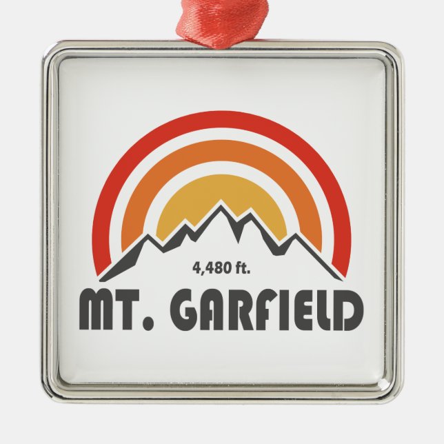 Adorno Metálico Monte Garfield New Hampshire (Frente)