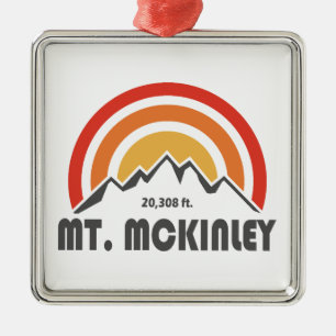 Adorno Metálico Monte McKinley Alaska