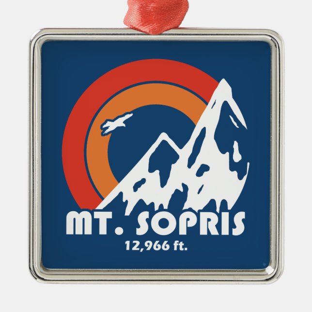 Adorno Metálico Monte Sopris Sun Eagle (Frente)