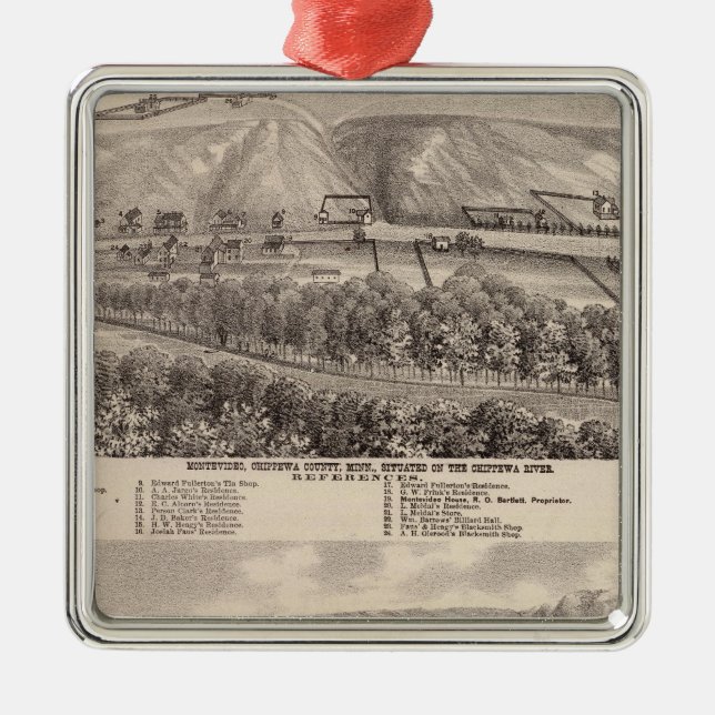 Adorno Metálico Montevideo, Granite Falls, Minnesota (Frente)