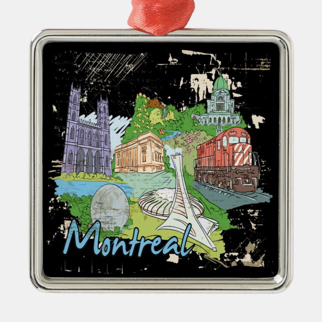 Adorno Metálico Montreal (Frente)