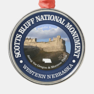 Adorno Metálico Monumento nacional del pen¢asco de Scotts