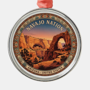 Adorno Metálico Monumento Nacional Navajo Shonto Arizona Viajes