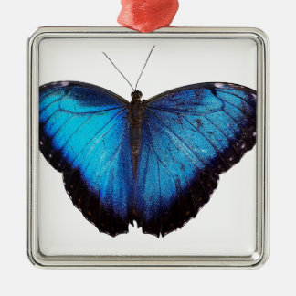Adorno Metálico Morpho azul Butterflie