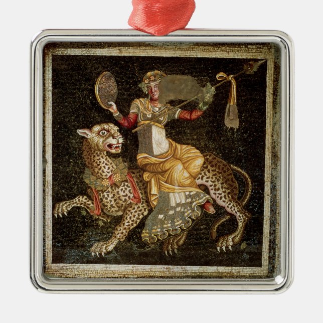 Adorno Metálico Mosaico de Dionysus que monta un ANUNCIO del (Frente)