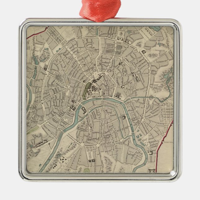 Adorno Metálico Moskvy de Moscú (Frente)