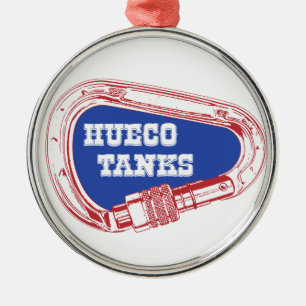 Adorno Metálico Mosquetón de los tanques de Hueco