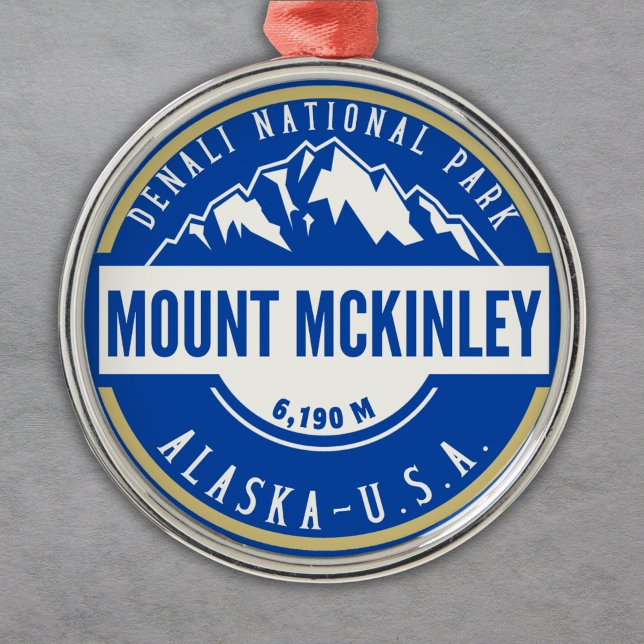 Adorno Metálico Mount Mckenley Denali National park  (Subido por el creador)