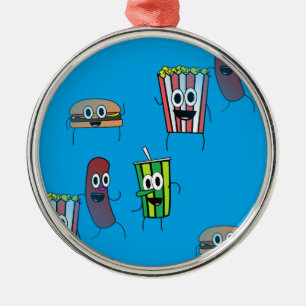 Adorno Metálico movie popcorn