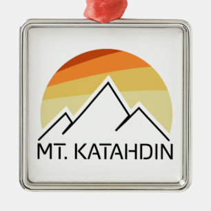 Adorno Metálico Mt. Katahdin Retro