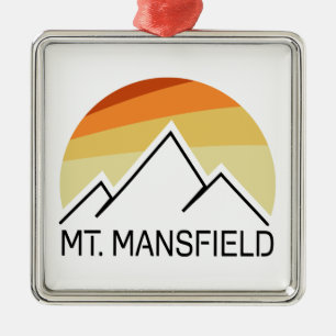 Adorno Metálico Mt. Mansfield Retro