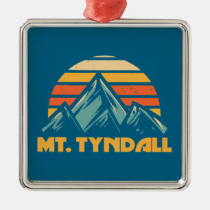 Adorno Metálico Mt. Tyndall California Retro Turquoise
