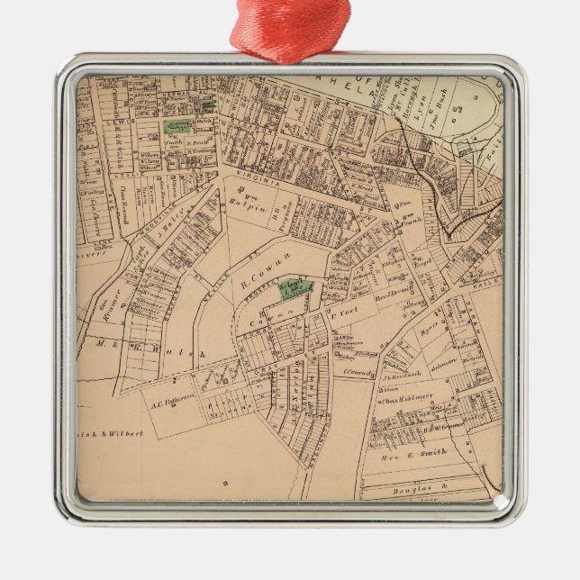 Adorno Metálico Mt Washington (Frente)