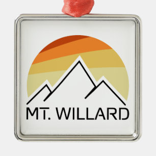 Adorno Metálico Mt. Willard New Hampshire Retro