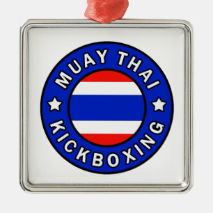 Adorno Metálico Muay Thai