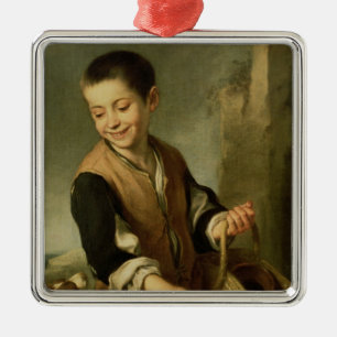 Adorno Metálico Muchacho con un perro, c.1650