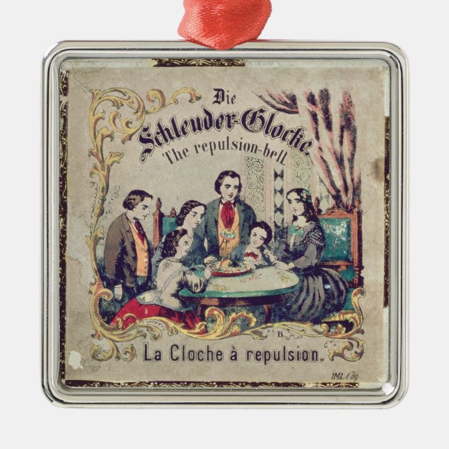 Adorno Metálico Muere Schleuder Glocke - la campana de la (Frente)