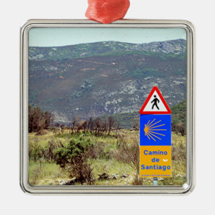 Adorno Metálico Muestra del EL Camino de Santiago de Compostela,