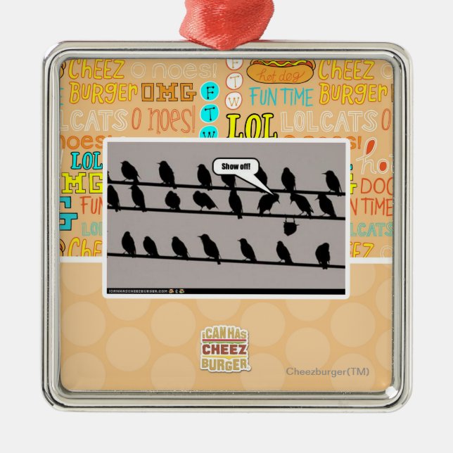 Adorno Metálico ¡Muestre apagado! (Frente)