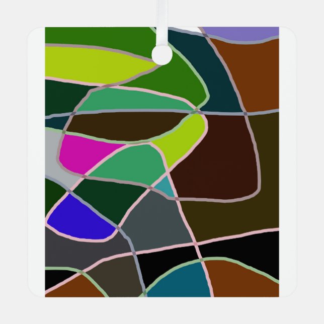 Adorno Metálico mugre artística (Anverso)