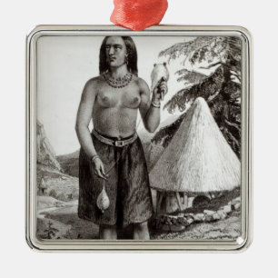 Adorno Metálico Mujer de Galla