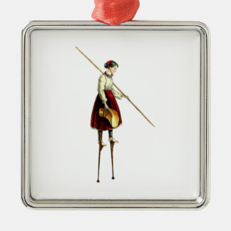 Adorno Metálico Mujer del caminante del zanco del Victorian