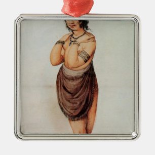 Adorno Metálico Mujer india