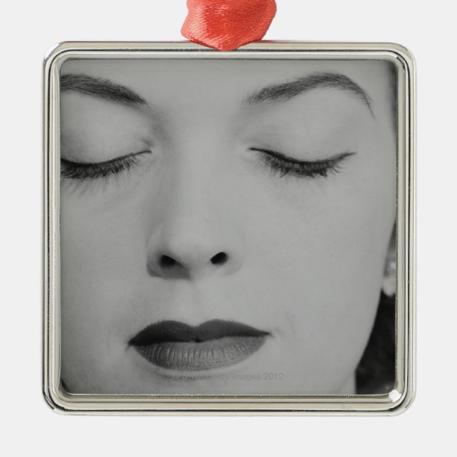 Adorno Metálico Mujer madura 2 (Frente)