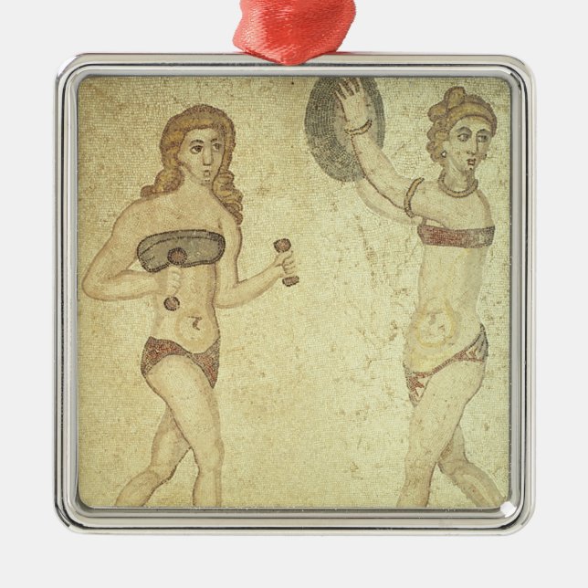 Adorno Metálico Mujeres en 'bikinis' (Frente)