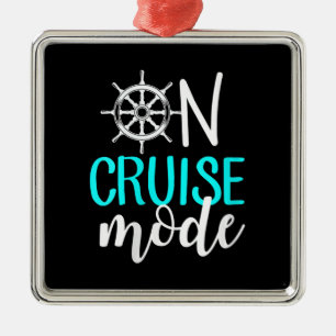 Adorno Metálico Mujeres En La Familia De Vacaciones De Cruceros En