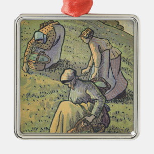Adorno Metálico Mujeres que recolectan setas, 'del campeón del DES