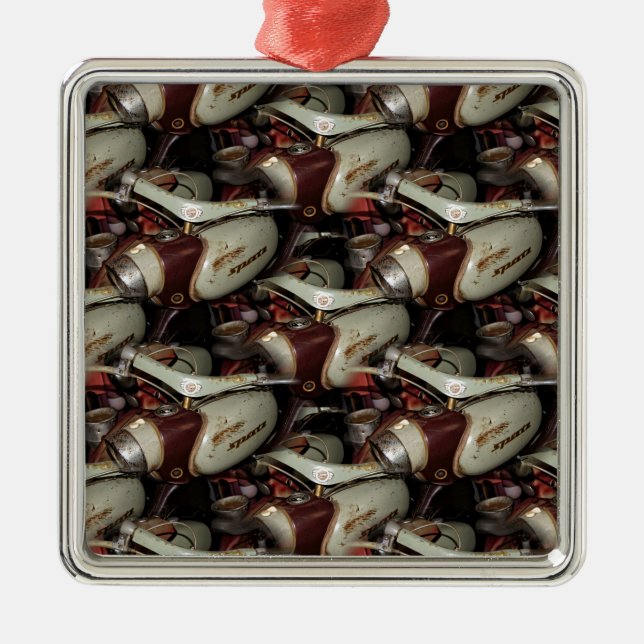 Adorno Metálico Múltiplo de la motocicleta del Oldie (Frente)