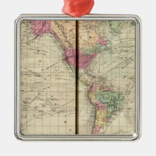 Adorno Metálico Mundo