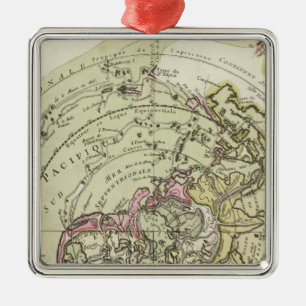 Adorno Metálico Mundo 6